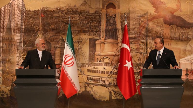 Zarif - Çavuşoğlu ortak basın toplantısı