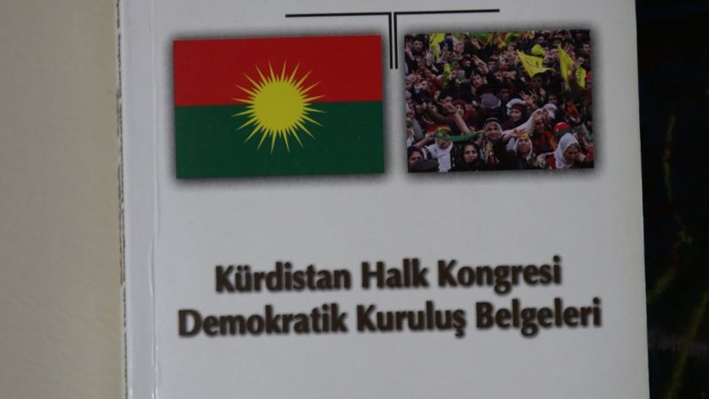 LGBT Kulüp Odası'nda PKK materyalleri