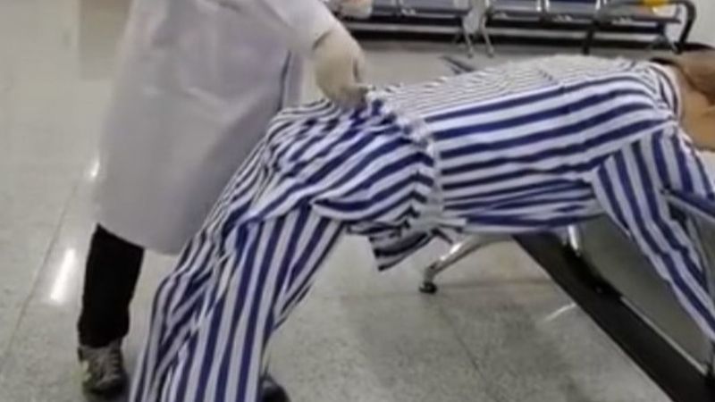 Çin'de yapılan anüs testi tepki topladı