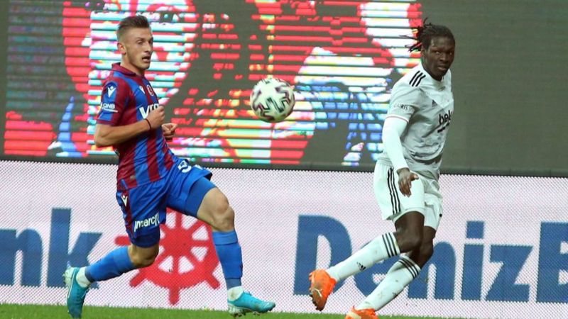 Trabzonspor zorlu maçta Beşiktaş'ı mağlup etti