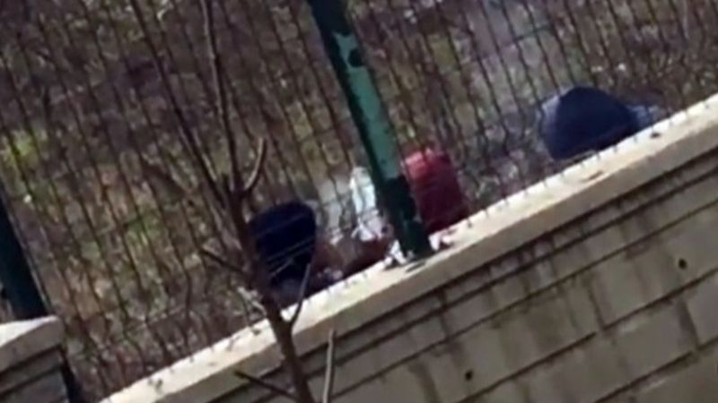 Sakarya'da uyuşturucu kullanan çocuklar kamerada