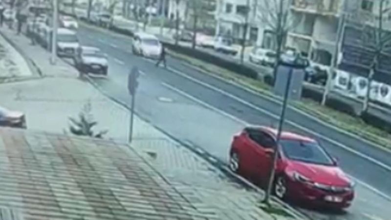 Çorlu'da karşıya geçmeye çalışan kadının öldüğü kaza