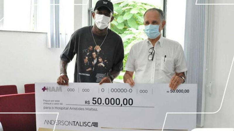 1 milyon takipçiye ulaşan Talisca 67 bin TL bağış yaptı