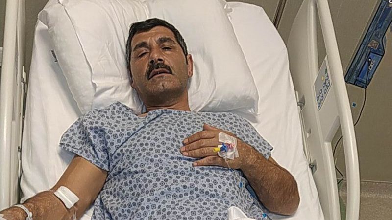 Samsun’da çocukluk arkadaşına böbreğini verdi