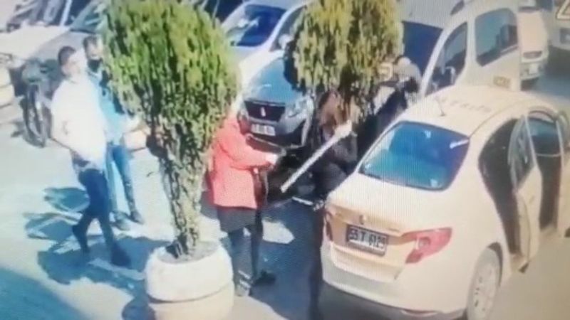 Samsun'da akrabalar arasında bastonlu kavga