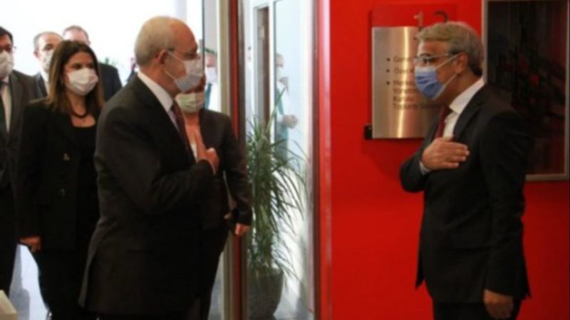 HDP'den CHP'ye ziyaret