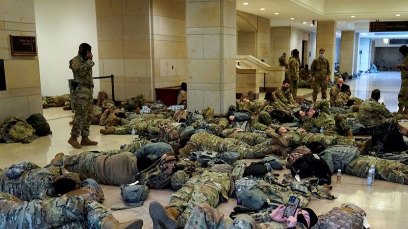 ABD Kongresi'ni koruyan Ulusal Muhafızların maliyeti belli oldu