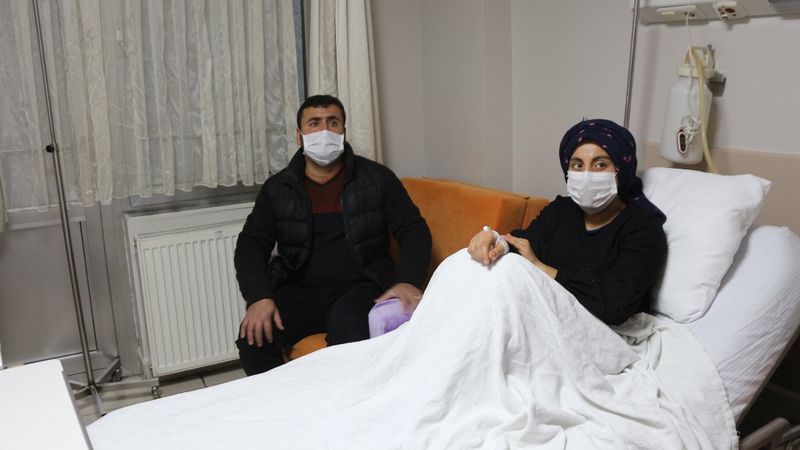 Batman'da sürekli hapşıran kız tedavi edildi