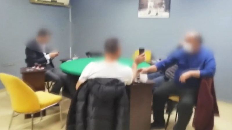 Kocaeli'de kumar baskını: 13 kişiye suçüstü