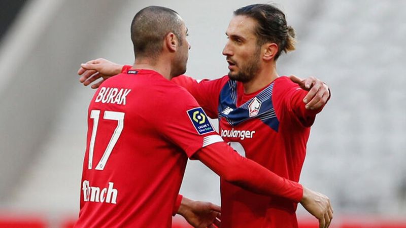 Burak Yılmaz ile Yusuf Yazıcı sakatlandı