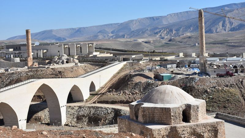 Batman'daki Hasankeyf mağaraları, turizme kazandırılacak