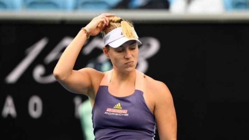 Monfils ve Kerber, Avustralya Açık'ın ilk gününde elendi