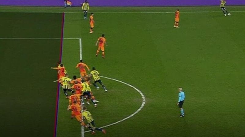 VAR odasında ofsayt çizgileri nasıl çiziliyor