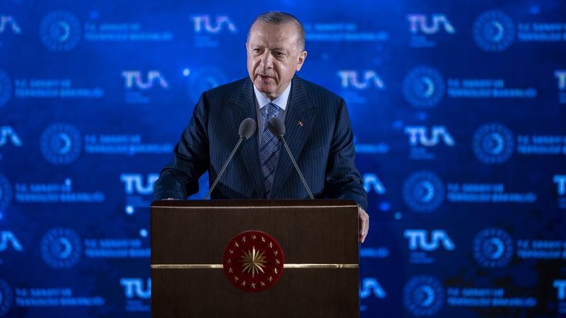 Cumhurbaşkanı Erdoğan, Türkiye'nin Milli Uzay Programı'nı tanıttı