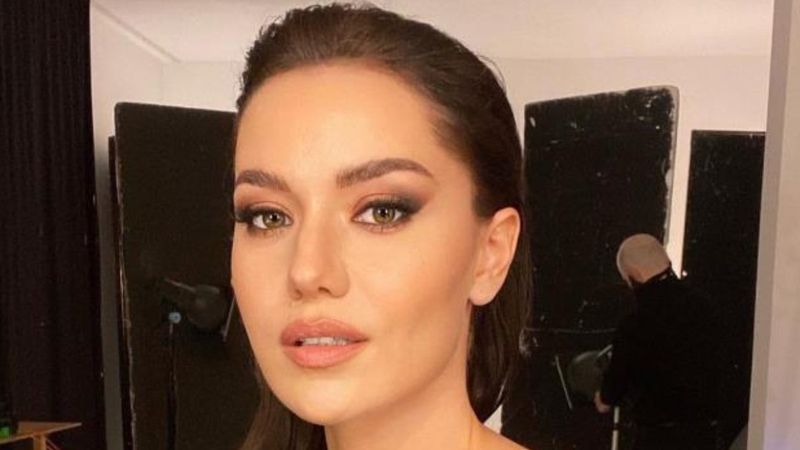Fahriye Evcen'den yeni pozlar
