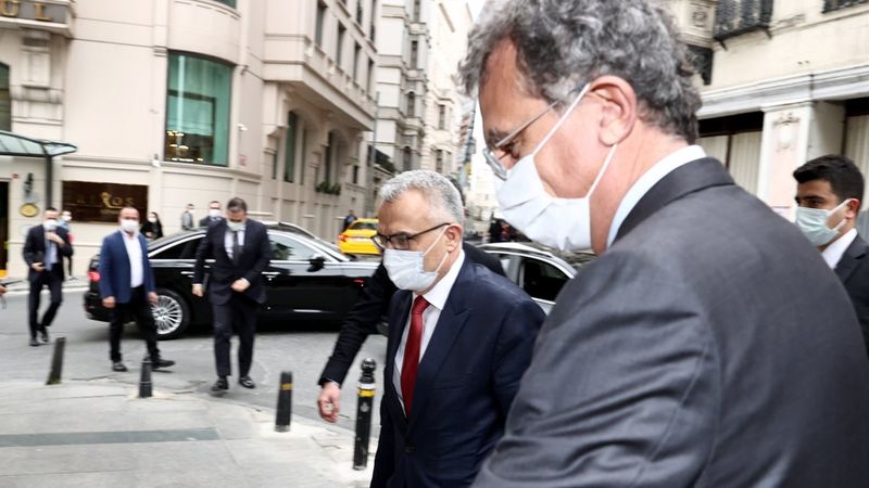 TCMB Başkanı Naci Ağbal'dan TÜSİAD'a ziyaret