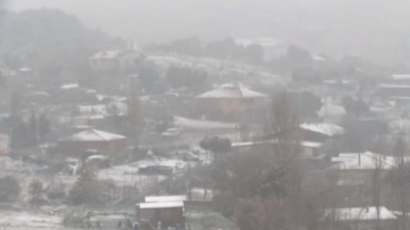 İstanbul'da beklenen kar yağışı başladı