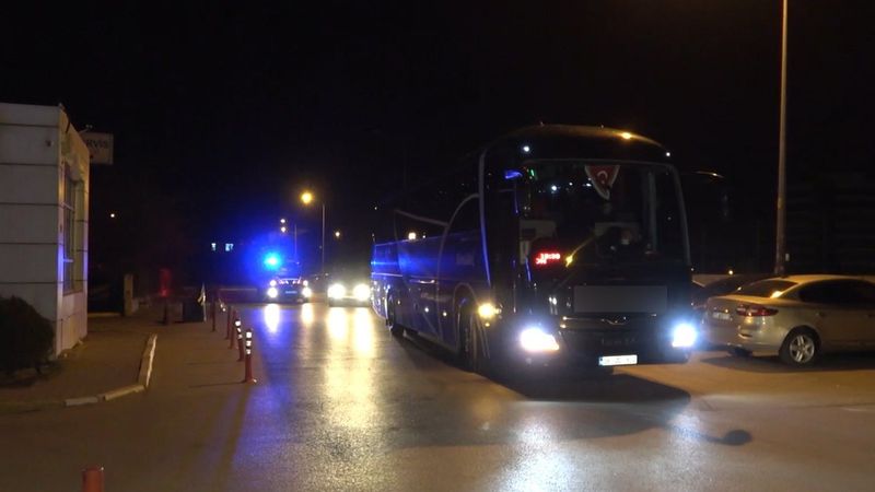 Kırıkkale'de yolcu otobüsünde koronavirüs paniği