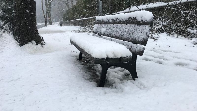 Beykoz’da kar kalınlığı 20 santimi buldu
