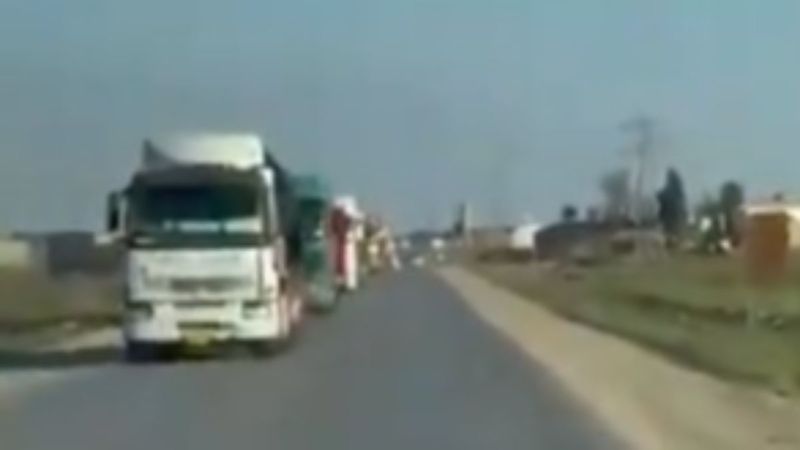 Suriye'de, ABD'nin PKK'ya yardım sevkiyatı