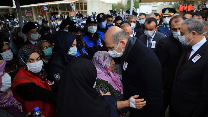 Süleyman Soylu şehit annesiyle arasında geçen diyaloğu anlattı