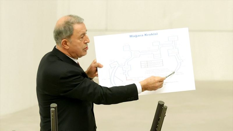 Hulusi Akar, Meclis'te Gara bilgilendirmesi yaptı