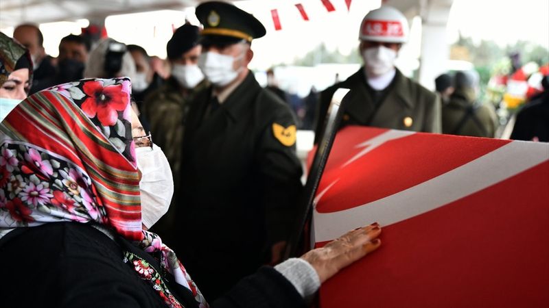 Şehit Müslüm Altıntaş ile Adil Kabaklı son yolculuğuna uğurlandı