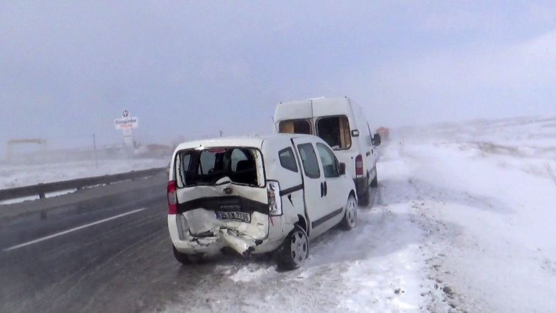 Silivri'de zincirleme kaza
