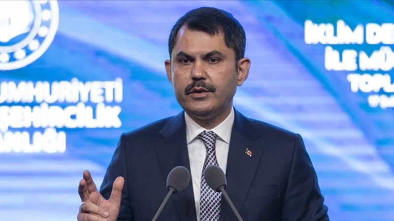 Murat Kurum: İklim Değişikliğiyle Mücadele Raporu'nu Meclis'e sunacağız