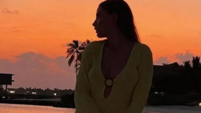 Serenay Sarıkaya, Maldivler'de