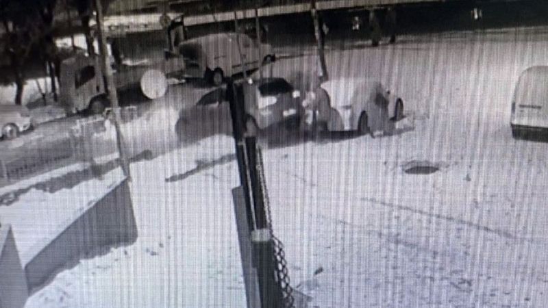 Kağıthane'da faciadan dönülen kaza kamerada
