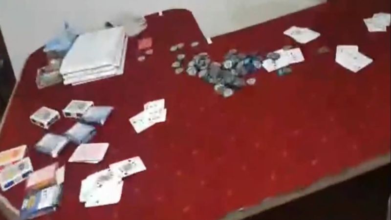 Çanakkale'de inşaat firması görünümlü kumarhaneye baskın