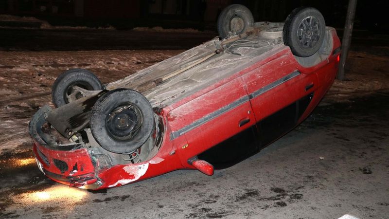 Kayseri'de kaza yapan sürücüye sokağa çıkma cezası