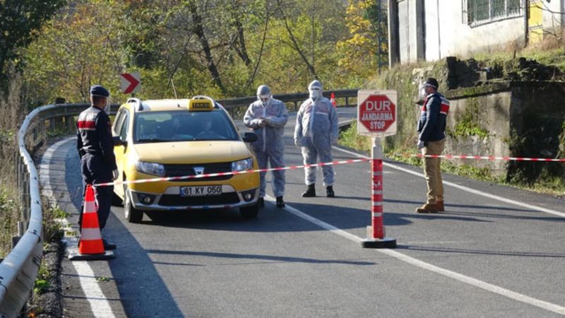 Trabzon'da 68 yerleşim yeri karantinaya alındı