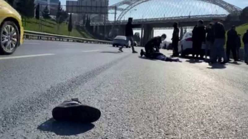 İstanbul'da köpeği kurtarmak isteyen çocuğa araba çarptı