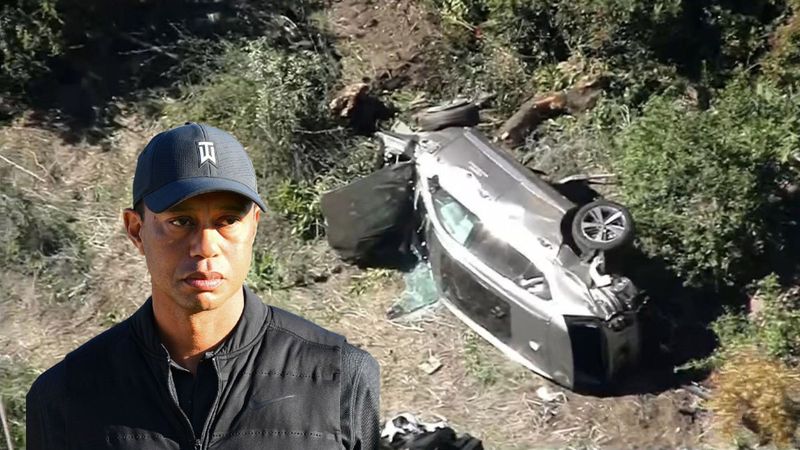 Trafik kazası geçiren Tiger Woods ameliyata alındı