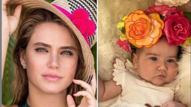 Ceyda Ateş kızını gösterdi