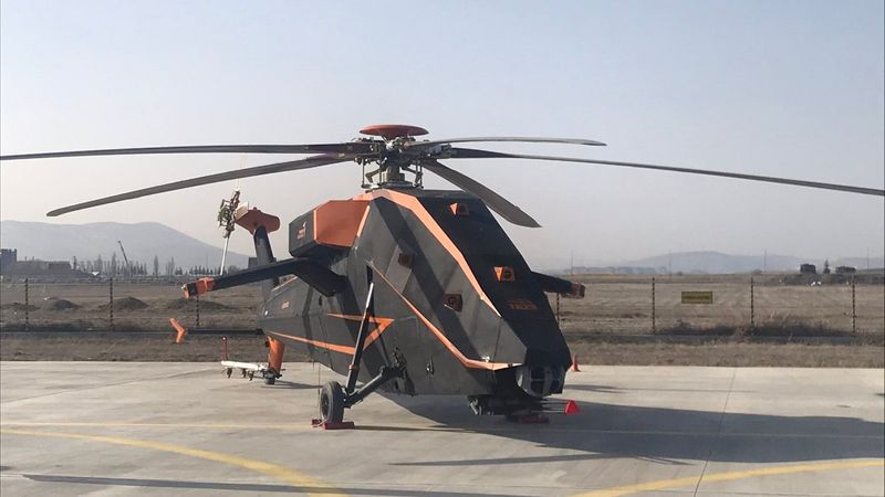 İnsansız helikopterimiz T629 ilk kez görücüye çıktı