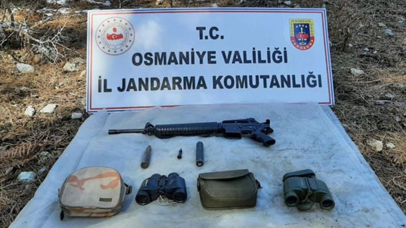 Amanoslarda PKK'ya ait sığınak ele geçirildi