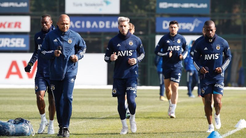 Fenerbahçeli futbolcular Trabzon maçına kenetlendi