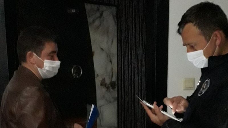 Kahramanmaraş’ta apartlara baskın