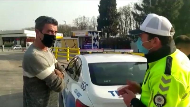 İstanbul'da helikopter destekli trafik denetimi yapıldı