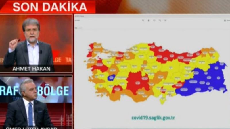 Ahmet Hakan, harita üzerinde yeni kararları anlattı