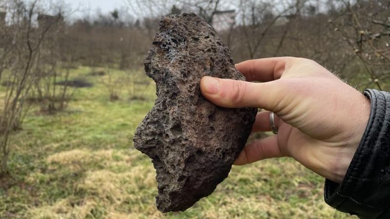 Ordu'da 300 gramlık gök taşı