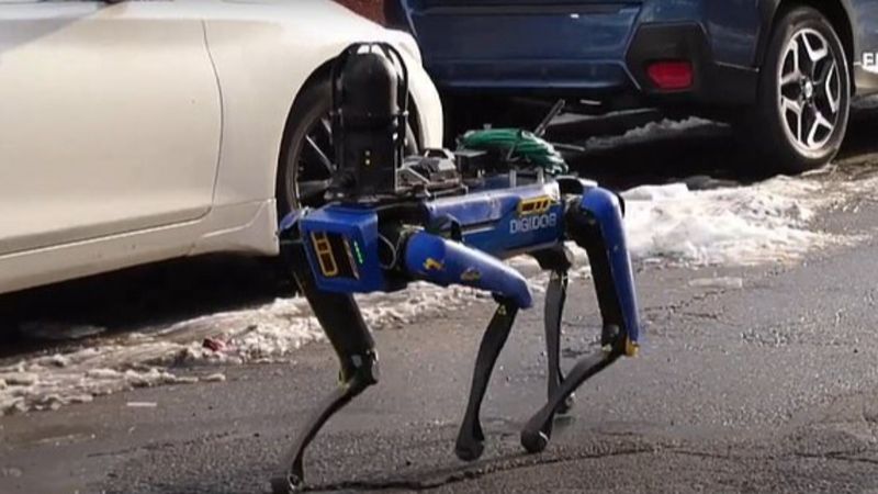 Boston Dynamics'in robot köpeği operasyona katıldı