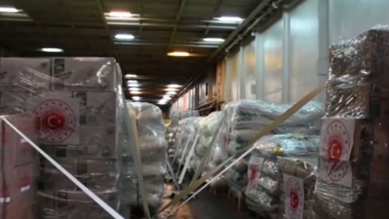 TSK'dan Lübnan ordusuna gıda yardımı