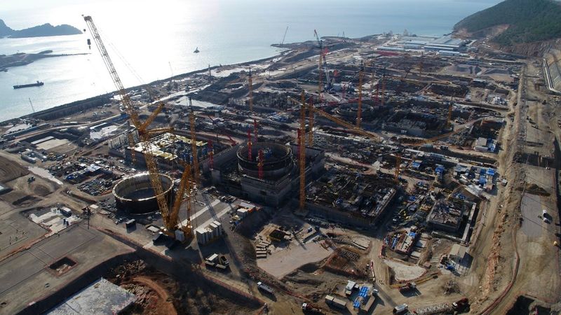 Akkuyu'da 3’üncü ünitenin temeli için hazırlıklar sona erdi