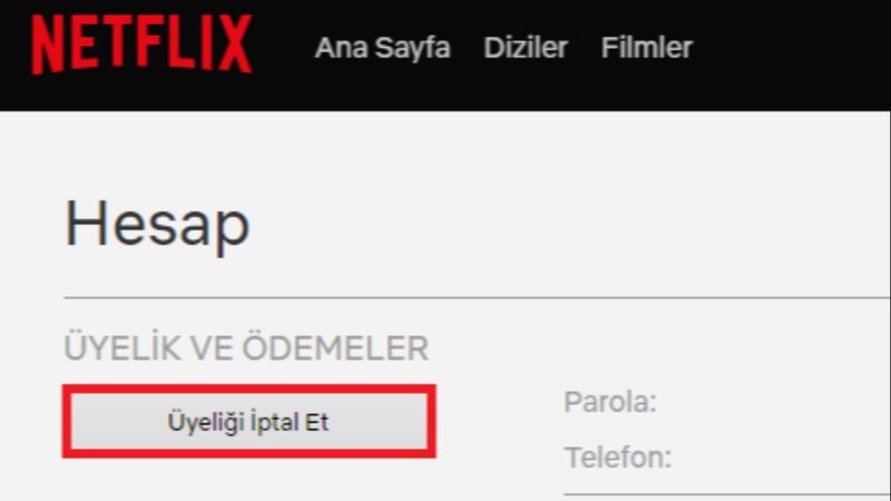 Netflix üyeliği nasıl iptal edilir? 2021 Netflix üyelik iptal işlemi
