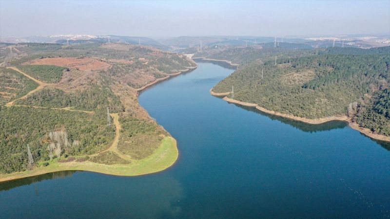 İstanbul'un barajlarındaki su miktarı yüzde 58,23'e yükseldi
