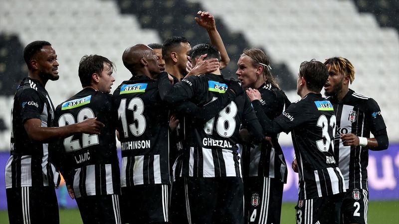 Beşiktaş, Gaziantep FK'yı 2 golle geçti